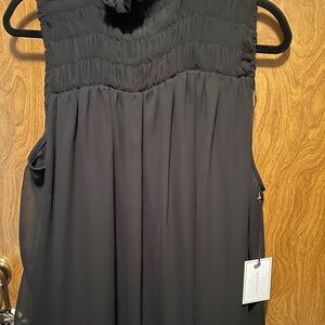 Xl Elegant Black Sleeveless Dress